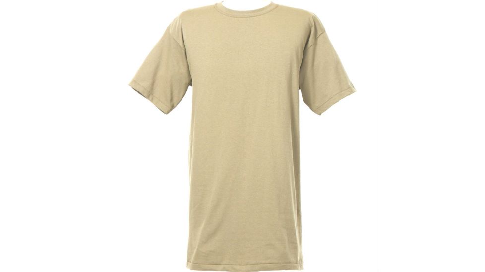 Military Surplus GI T-Shirts, 3-Pack, Extra Large, Sand, SCGISND5050T3PK-XL