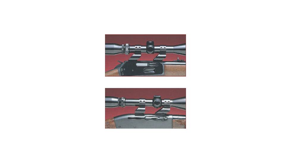 Millett 1 See Thru Scope Mount Smooth .22 Caliber Rings, Clam