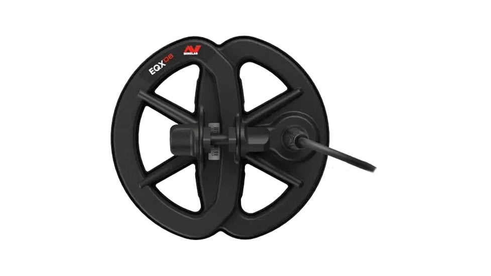 Minelab Equinox EQX 06 Double-D Smart Coil, Black, 3011-0462