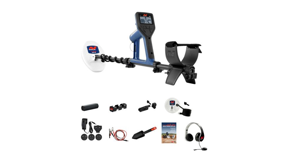 Minelab Minelab Gold Monster 1000 Metal Detector, Blue / Black, 3317-0001