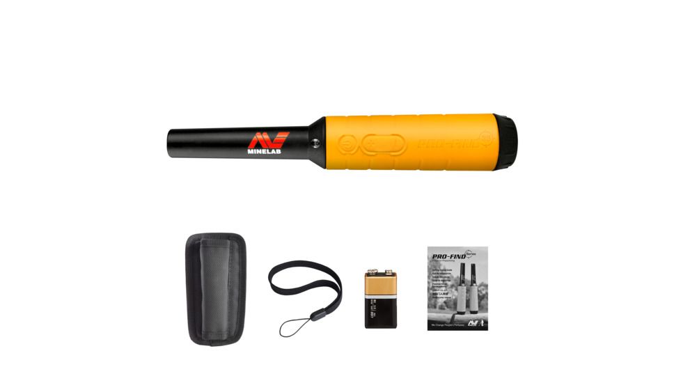 Minelab Minelab Pro-Find 35 Pinpointer, Yellow / Black, 3226-0003