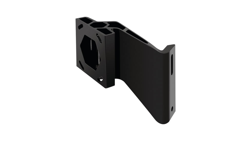 Minn-Kota Raptor Jack Plate Adapter Bracket - Port - 2in Setback - 4in Rise - Black, 1810361