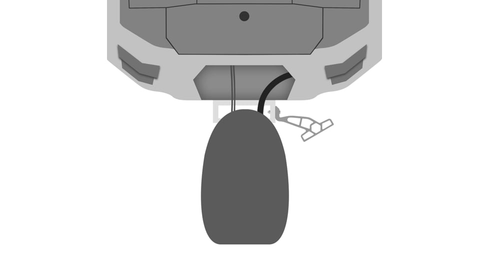 Minn-Kota Raptor Jack Plate Adapter Bracket - Starboard - 2in Setback - 4in Rise - White, 1810365