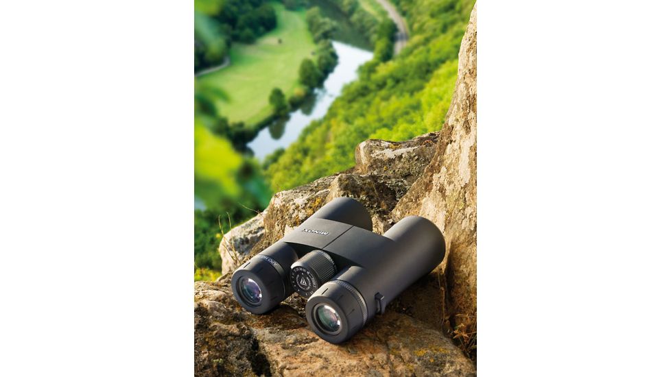 Minox 10x42 Classic Roof Prism Binocular, Black, Made in Germany 62011