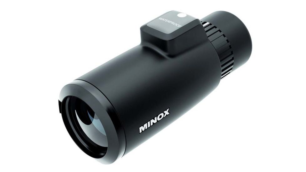 Minox MD 7x42mm Waterproof Compass Monocular,Black 62215