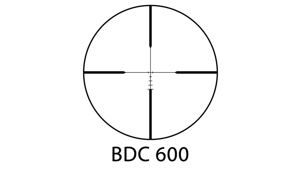Minox ZA 5 HD 2-10x50 w/ BDC 600 Reticle, Black 66421