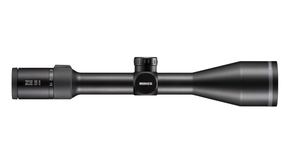 Minox ZE 5i 3-15x56 SF w/ Illuminated German #4 Reticle, Black 66574