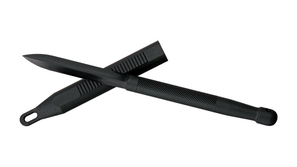 Miscellaneous CIA Sticker Knife Fixed Blade Knife, Black M4260