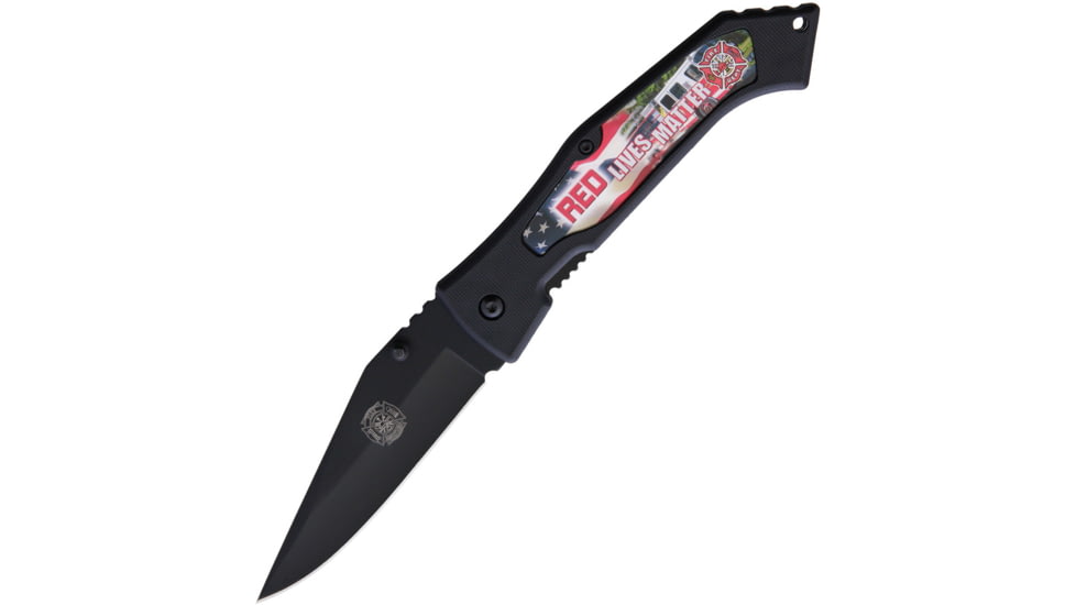 Miscellaneous Red Lives Matter Linerlock