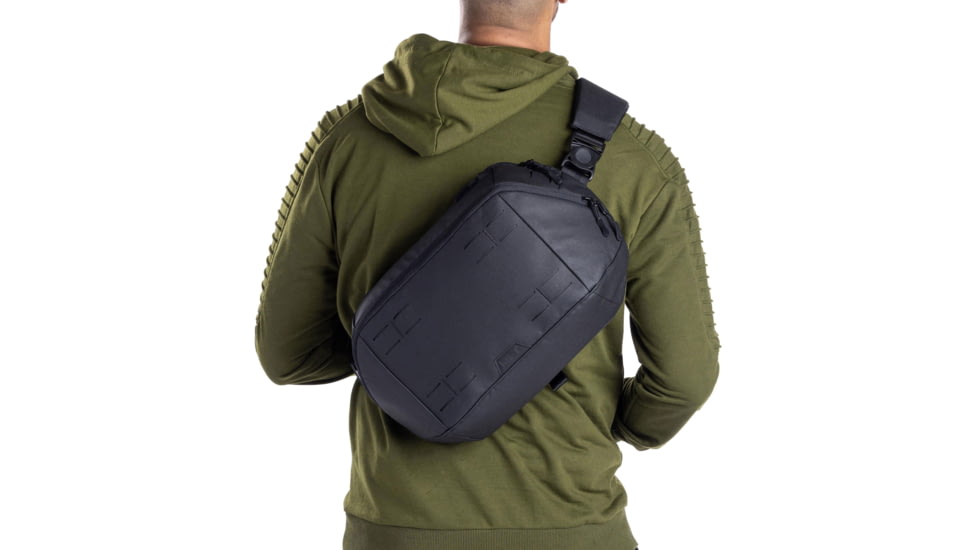Mission First Tactical Achro Sling Bag, Black, B2-SL-BL