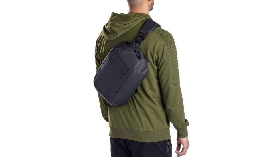 Mission First Tactical Achro Sling Bag, Black, B2-SL-BL