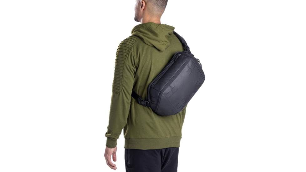 Mission First Tactical Achro Sling Bag, Black, B2-SL-BL