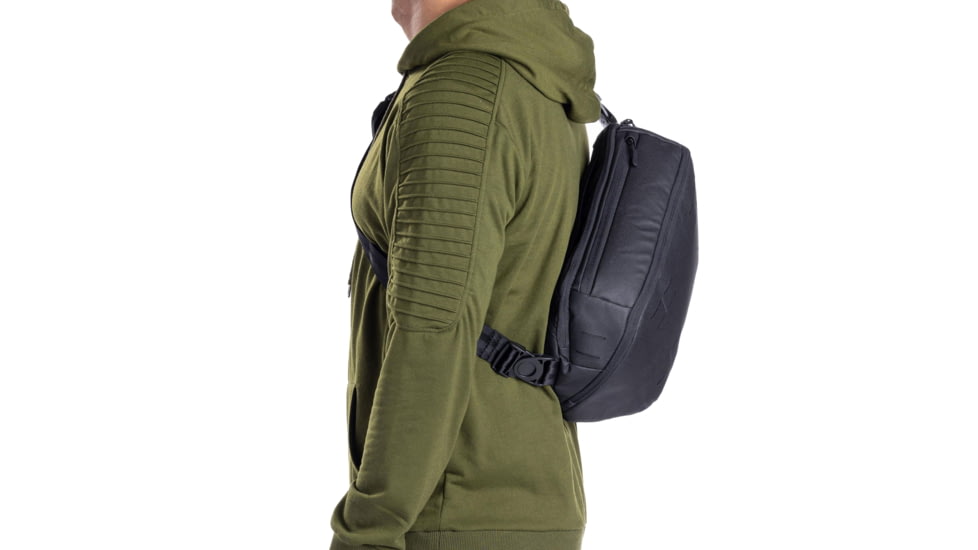 Mission First Tactical Achro Sling Bag, Black, B2-SL-BL