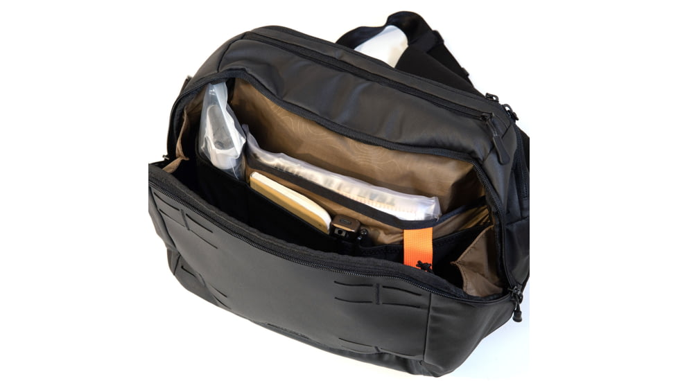 Mission First Tactical Achro Sling Bag, Black, B2-SL-BL