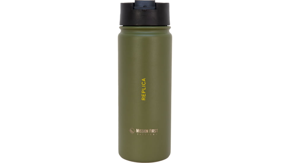 Mission First Tactical M112 Demo Charge Flip Top Bottle, Green, 16oz, DM112-16