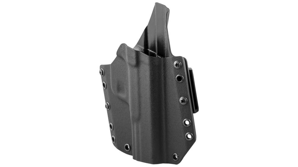 Mission First Tactical OWB Holster, Smith &amp; Wesson M&amp;P 2.0 9mm/.40 Cal, Black HSWMP2.0OWB-BL