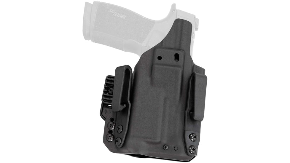 Mission First Tactical Pro Kydex IWB Light Holster, Sig P365 X-Macro w/TLR-7, Ambidextrous, Black, H5-SIG-6-WL-7