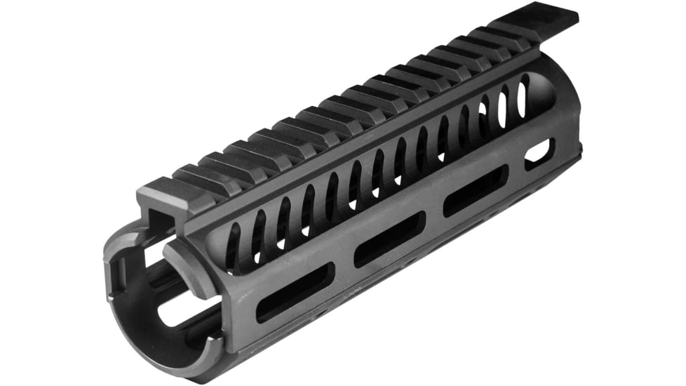Mission First Tactical Tekko Metal AR15 Carbine 7in Drop In MLOK Rail System, Black, TMARCMRS