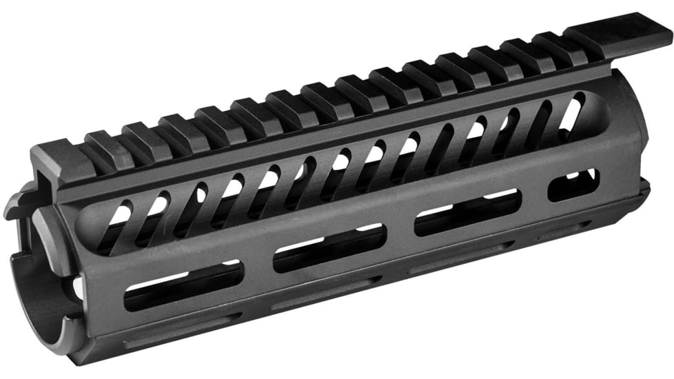 Mission First Tactical Tekko Metal AR15 Carbine 7in Drop In MLOK Rail System, Black, TMARCMRS