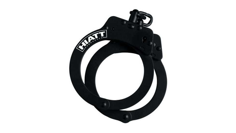 Monadnock Cuff Standard Steel Chain Handcuffs Black - 2015-H