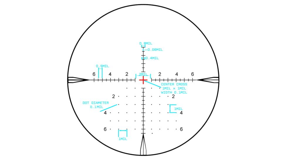 Monstrum Hornet 4-16x50mm 30mm Tube Rifle Scope, First Focal Plane