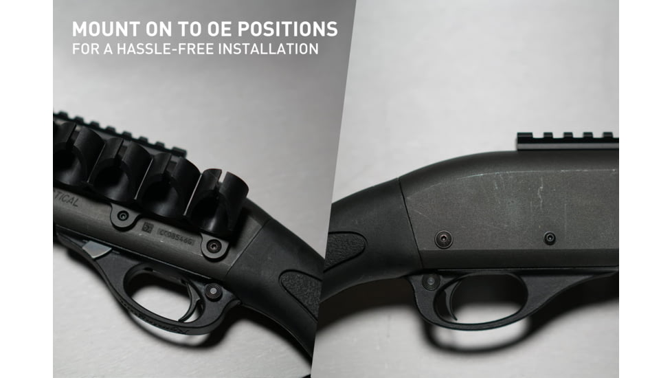 Monstrum Mossberg 12-Gauge Shotgun Side Saddle Shell Carrier
