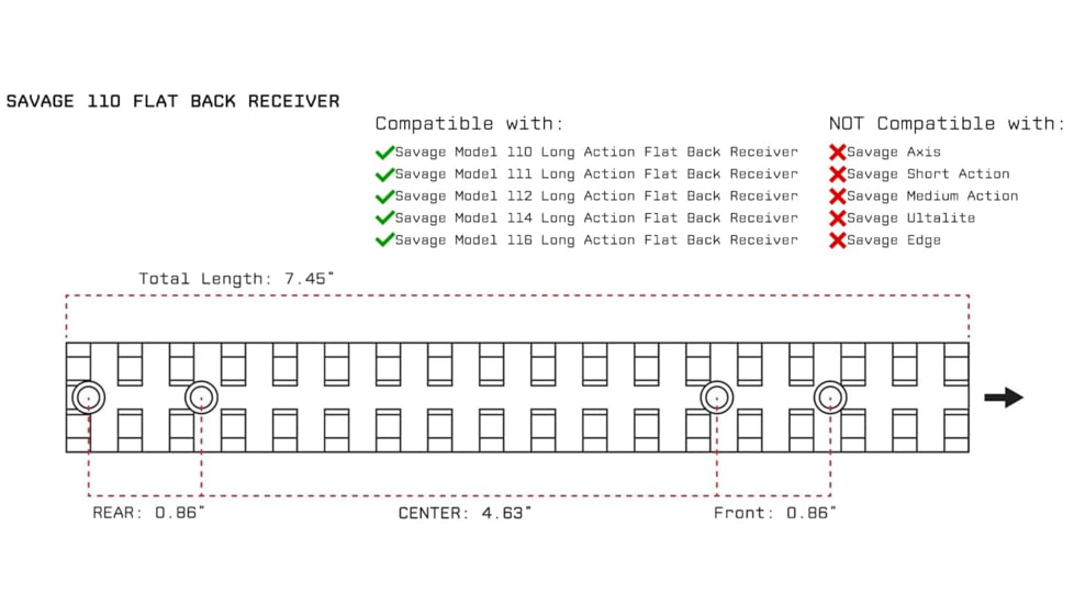 Monstrum Picatinny Rail Mount