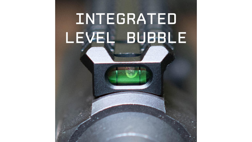 Monstrum Scopes / Optics Ruger 10/22 Extended 14 Slot Picatinny Rail Mount w/ Integrated Level Bubble