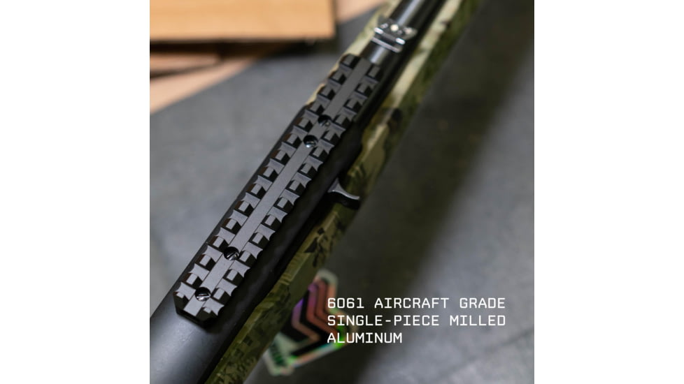 Monstrum Scopes / Optics Ruger 10/22 Extended 14 Slot Picatinny Rail Mount w/ Integrated Level Bubble