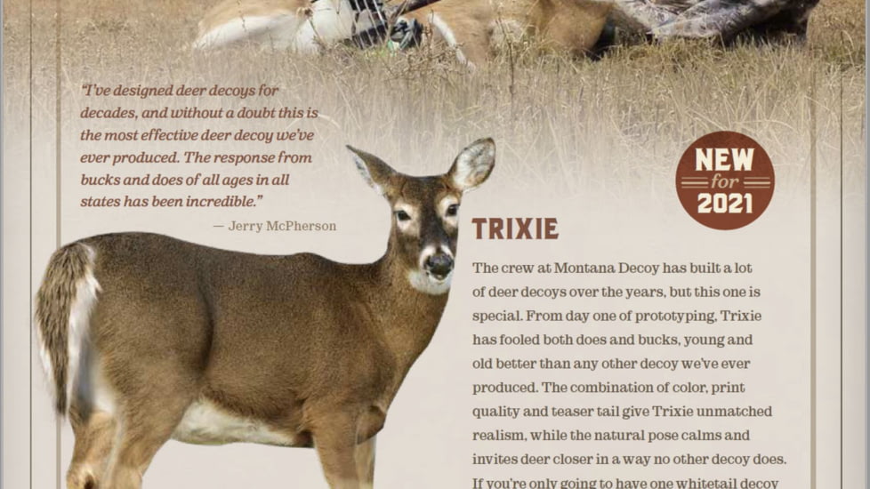 Montana Decoy Co. Trixie Whitetail Doe Decoy