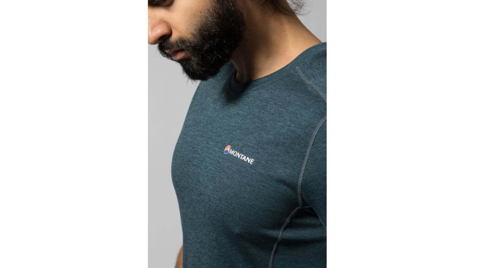 Montane Dart Long Sleeve T-Shirt - Mens, Orion Blue, Extra Small, MDLTSORIA09