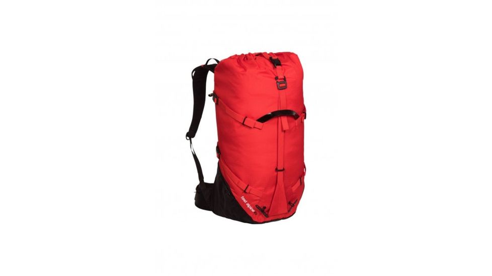 Montane Fast Alpine Climbing Pack, 40 L, Flag Red, Medium/Large, PFAL4FLAM07