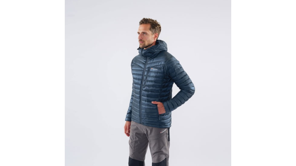 Montane Featherlite Down Jacket - Mens, Orion Blue, Small, MFDOJORIB10