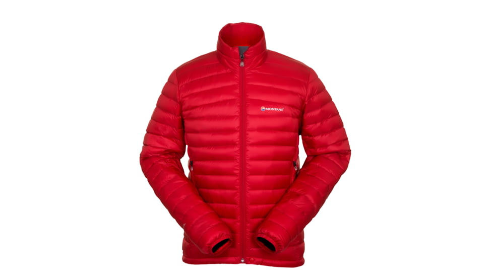 Montane Featherlite Down Micro Jacket - Men's-Alpine Red-Medium