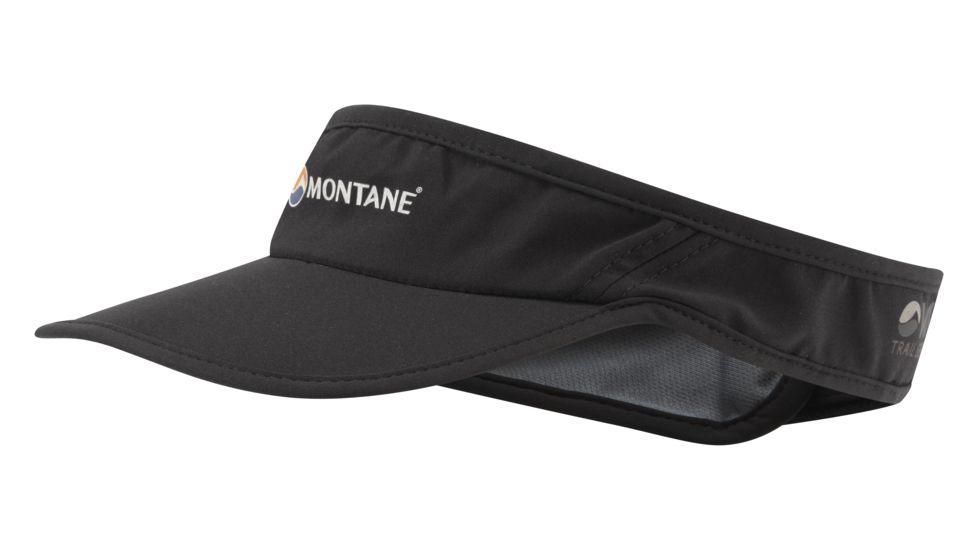 Montane Via Visor Hat - Men's-Black-One Size