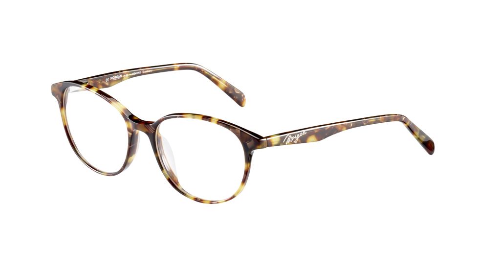 Morgan 201110 Progressive Prescription Eyeglasses, Brown Yellow Tortoise Frame, 201110-4316PR