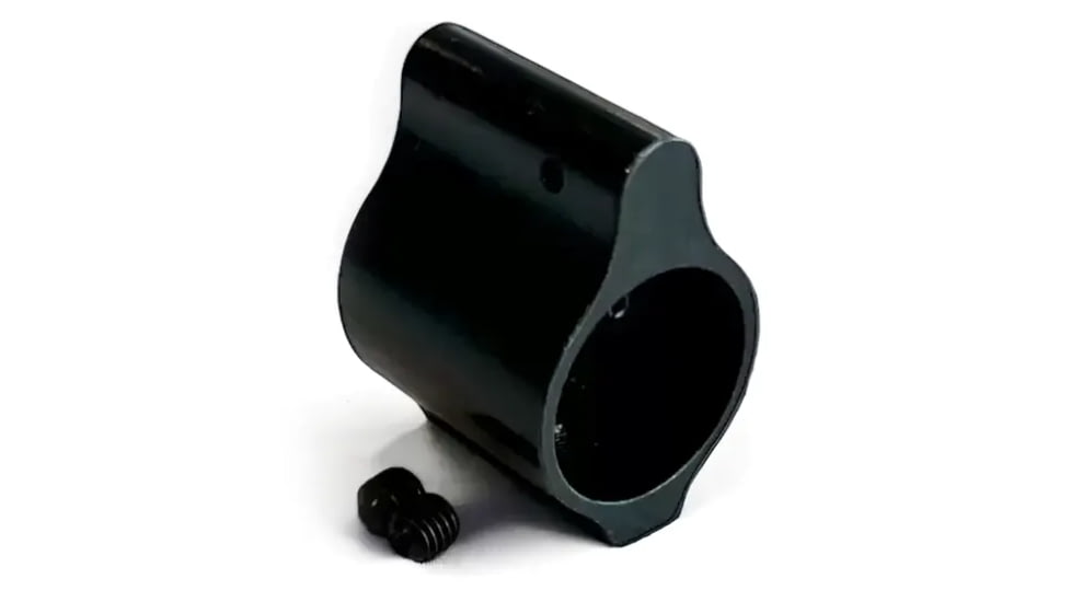 Moriarti AR-15/AR-10.750 Low Profile Gas Block, Steel, Black, 1in, MAR-750-LP-GB