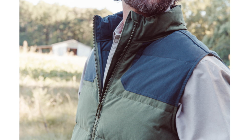 Mountain Khakis Ryker Peak Down Vest Classic Fit - Mens, Forest Moss, M, N49301FOREST MOSSM