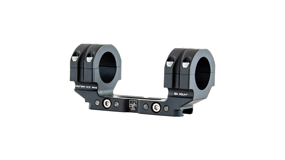 Mpa Scope Mount Ba 1-pc 30mm 1.250'' 0 Moa Black