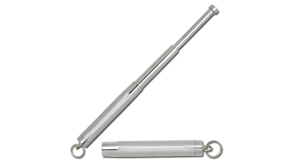 Mtech Baton 12&quot; Overall, Silver MT-SS12S