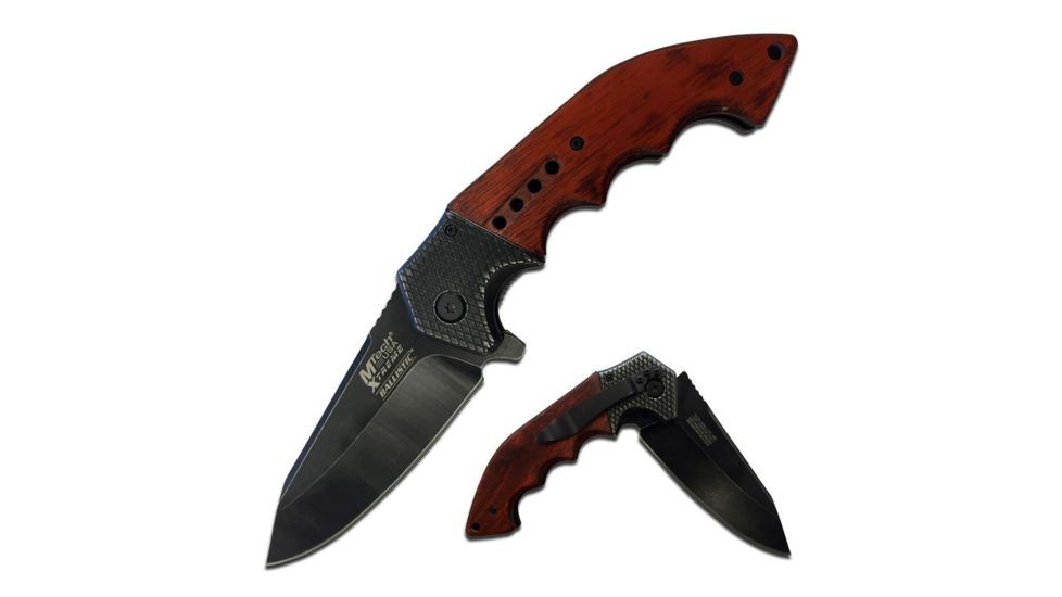 Mtech Folding Blade, 4in, Stainless Steel Blade, Handle MX-A829BW