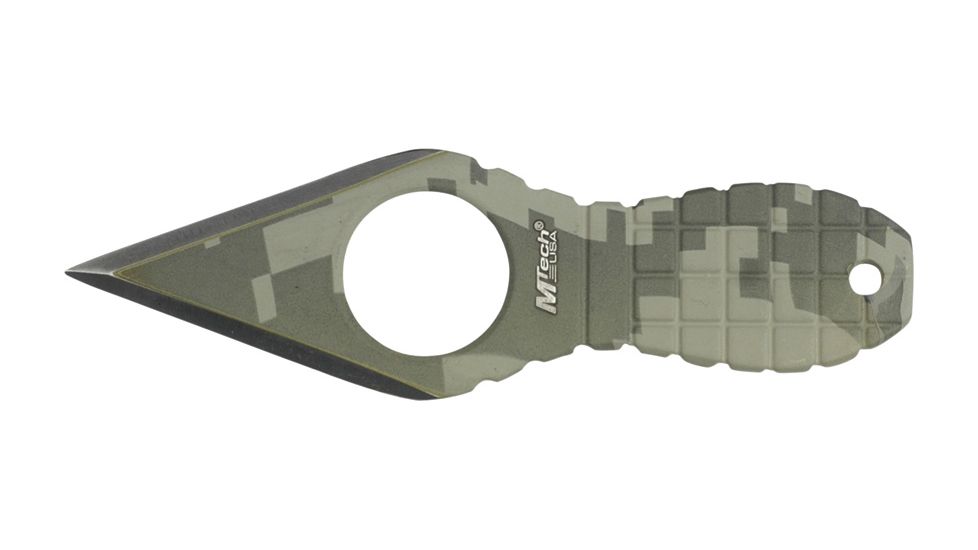 Mtech Grenade Neck Knife, 4.5in. MT588DG