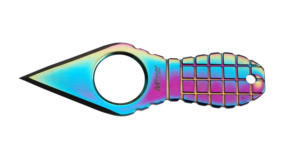Mtech Grenade Neck Knife, 4.5in. MT588RB