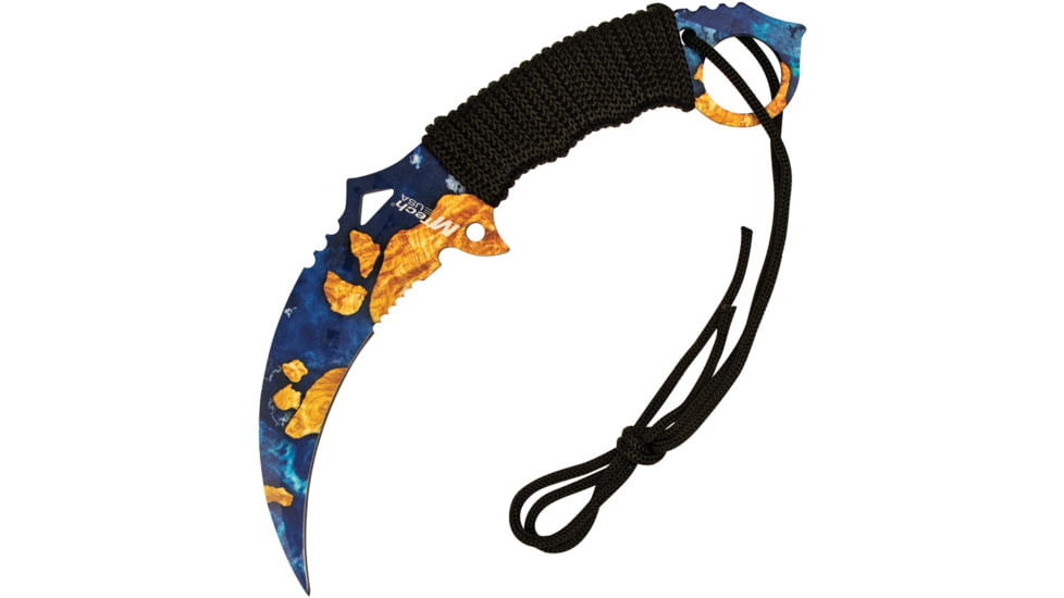 Mtech Karambit Fixed Blade Blue