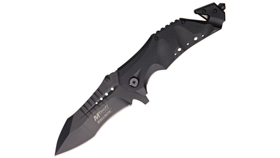 Mtech Rescue Linerlock A/O, Tan, Knife MTA845BK