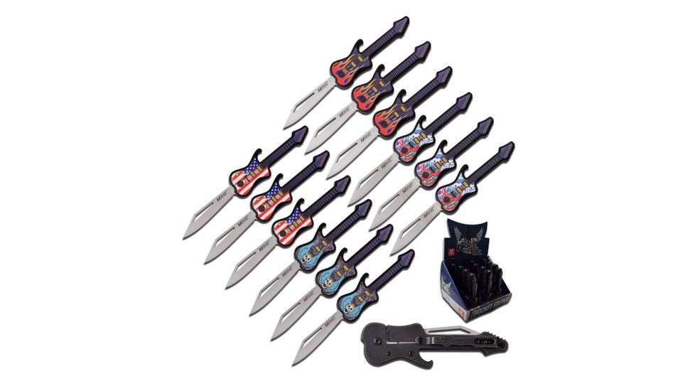 Mtech USA MT-1038 3CR13 Steel Blade Stainless Steel Handle Folding Knife MT-1038POP