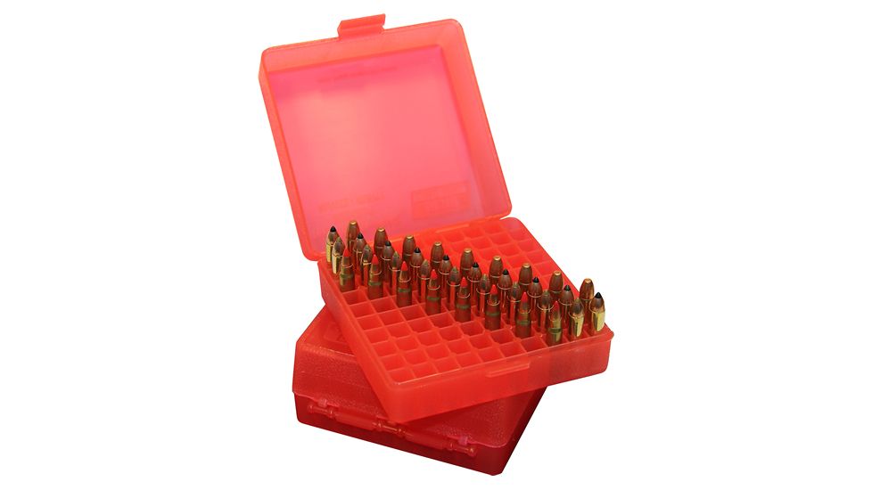 MTM 100 Round 38/357 Pistol Ammo Box P100329