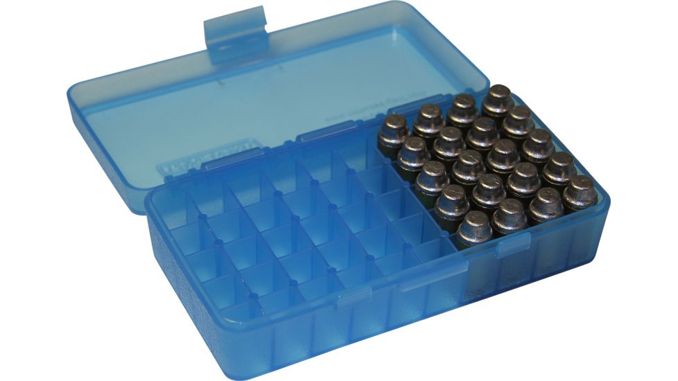 MTM 50 Round 45ACP/10MM Blue Pistol Box P504524