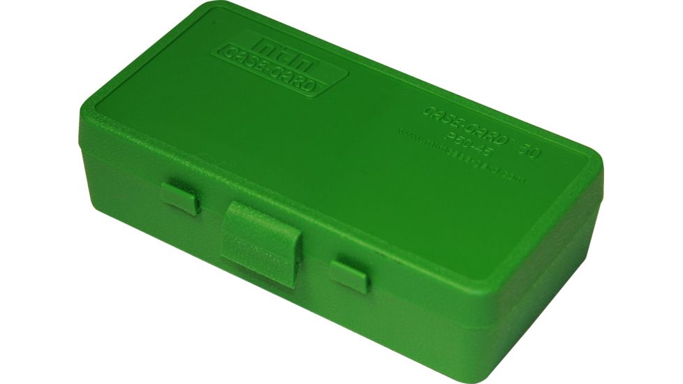 MTM 50 Round 45ACP/10MM Green Ammo Box P504510