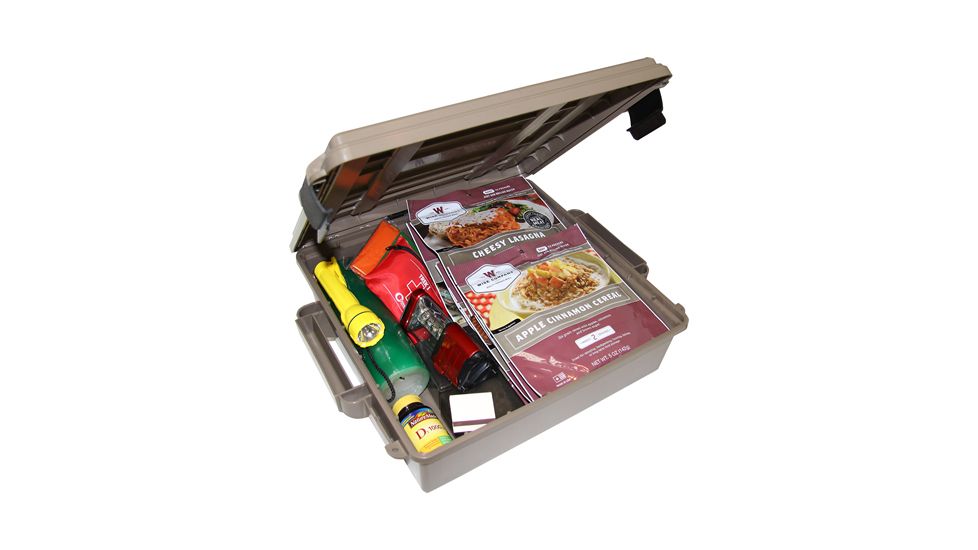 MTM Ammo Crate 4.5 deep, Dk Earth, large ACR5-72